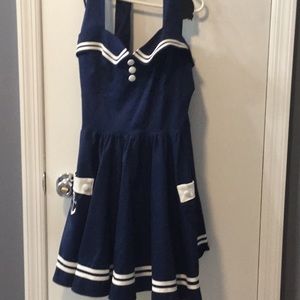 Nautical Pin-Up Dress